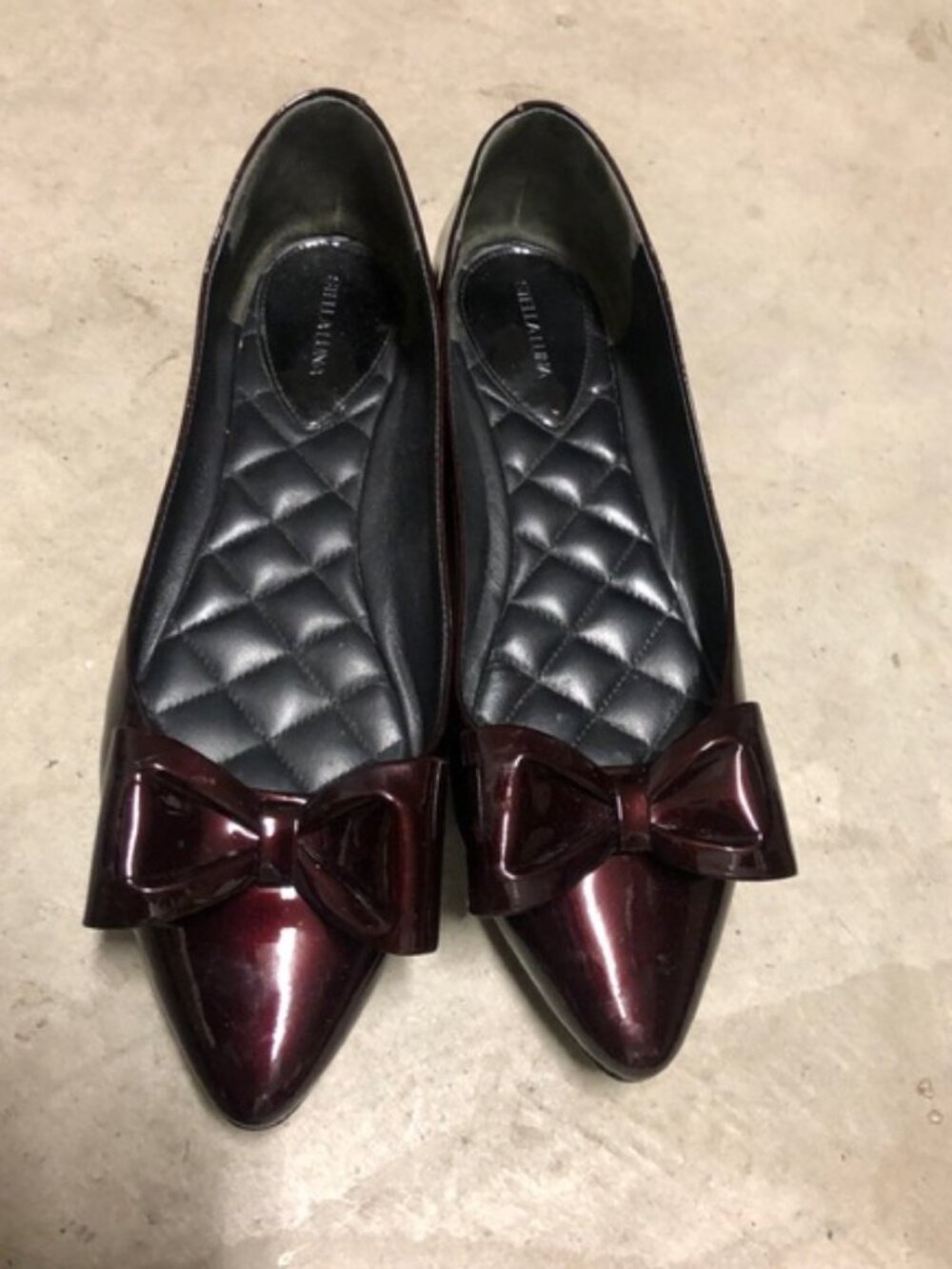 Stella Luna Bow Pointed Flats